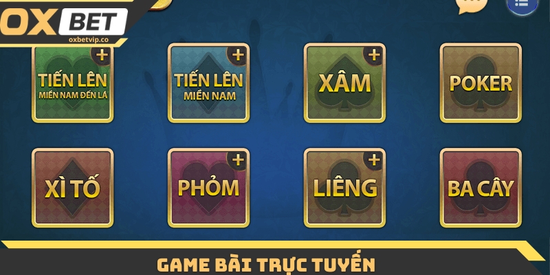 Game bài trực tuyến