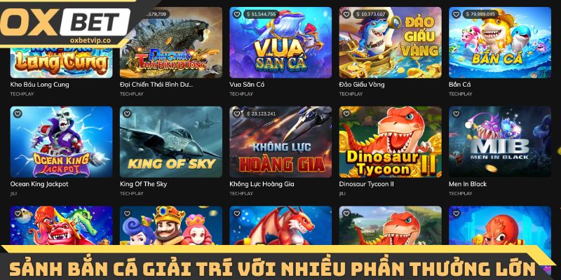 Trang chủ 15 Sảnh bắn cá giải trí với nhiều phần thưởng lớn